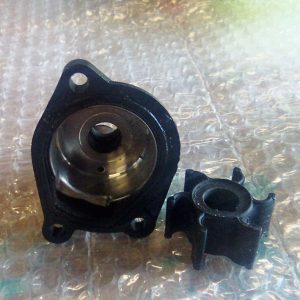 Evinrude 4HP 2 Stroke Outboard Water Pump Housing & Used Impeller Genuine OEM Used
