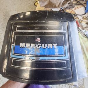 Genuine Mercury 4HP Outboard Engine Cowling Hood Cover – Used